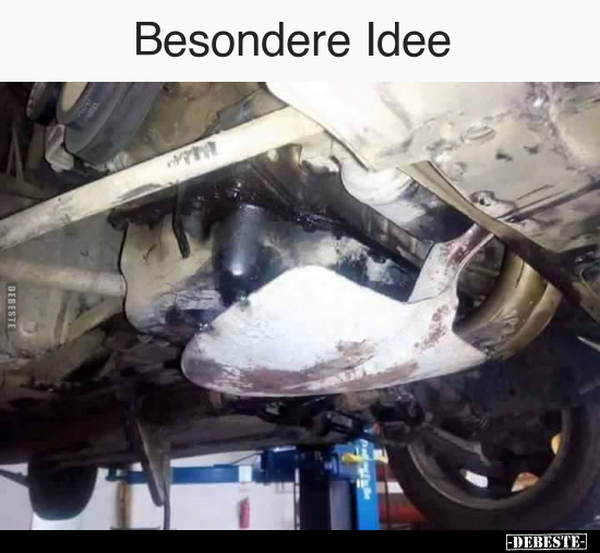 Besondere Idee.. - Lustige Bilder | DEBESTE.de