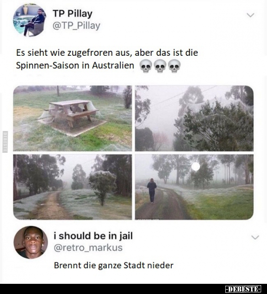 Es sieht wie zugefroren aus, aber das ist die..