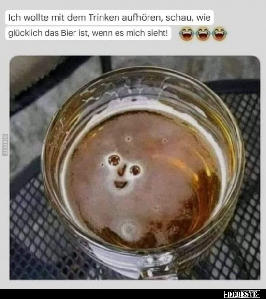 Ich wollte mit dem Trinken aufhören.. - Lustige Bilder | DEBESTE.de
