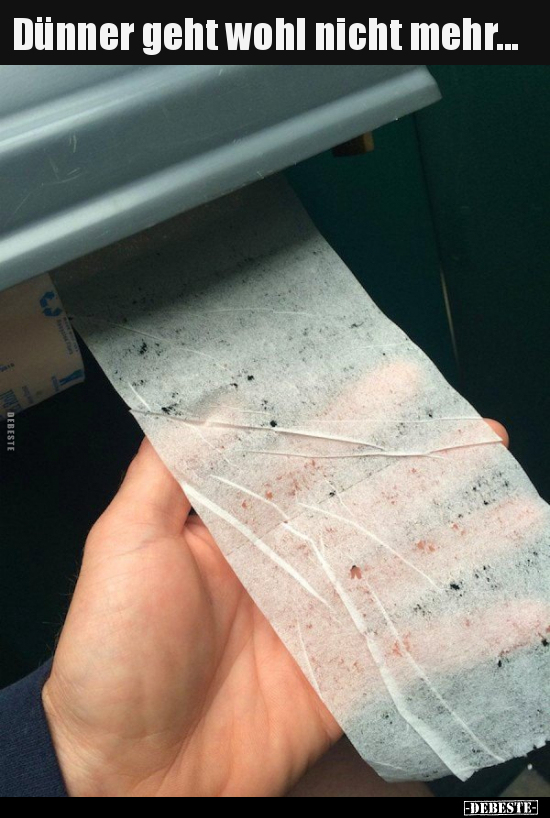 Dünner geht wohl nicht mehr...