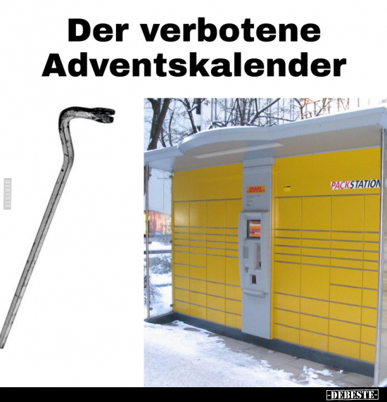 Der verbotene Adventskalender.. - Lustige Bilder | DEBESTE.de