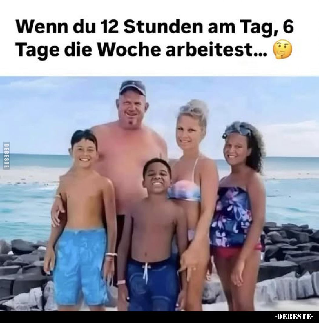 Wenn du 12 Stunden am Tag, 6 Tage die Woche arbeitest...