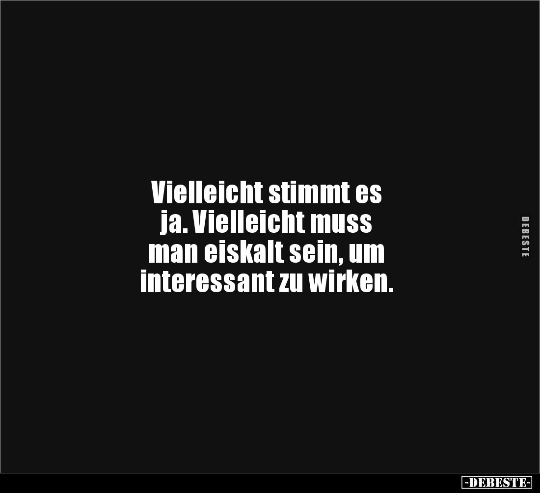 Vielleicht stimmt es ja.. - Lustige Bilder | DEBESTE.de