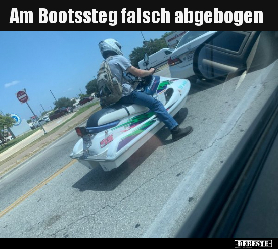 Am Bootssteg falsch abgebogen.. - Lustige Bilder | DEBESTE.de