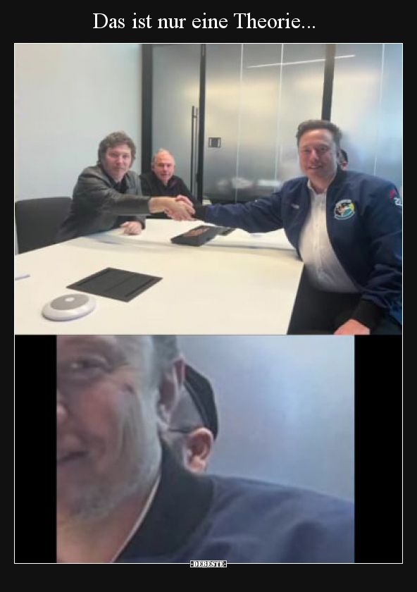 Das ist nur eine Theorie