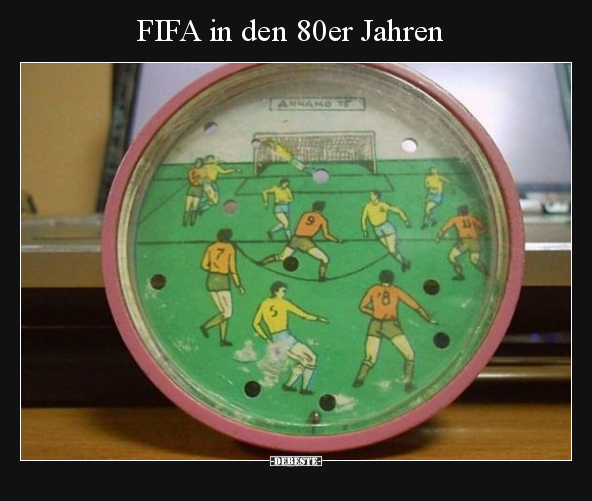 FIFA in den 80er Jahren.. - Lustige Bilder | DEBESTE.de