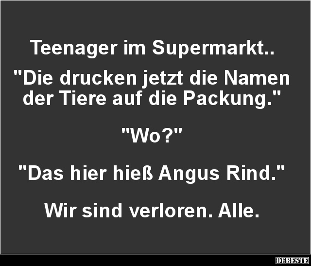 Teenager im Supermarkt.. - Lustige Bilder | DEBESTE.de