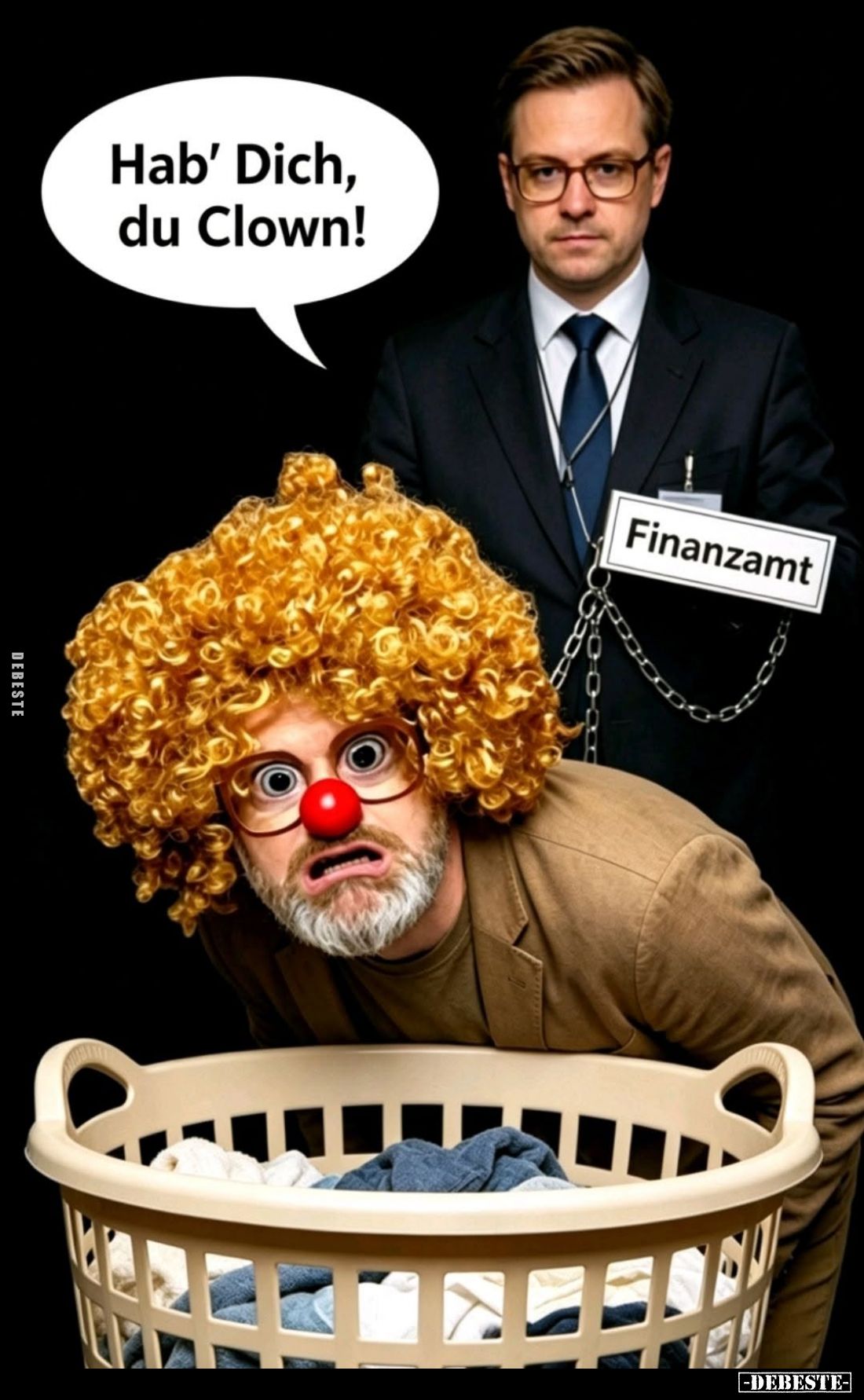 Hab' Dich, du Clown!