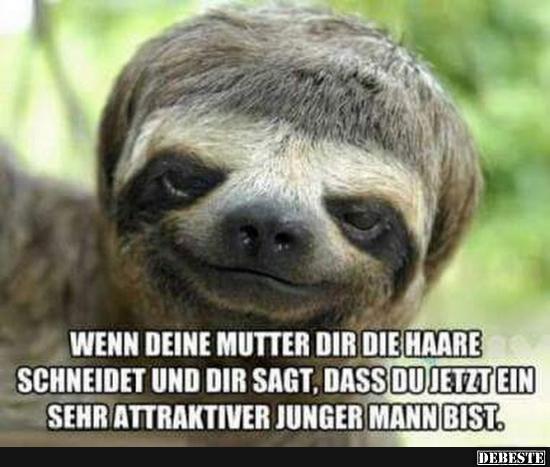 Wenn deine Mutter dir die Haare schneidet und dir sagt.. - Lustige Bilder | DEBESTE.de