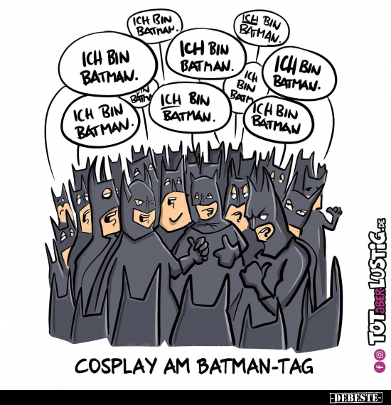 Cosplay am Batman-Tag.. - Lustige Bilder | DEBESTE.de