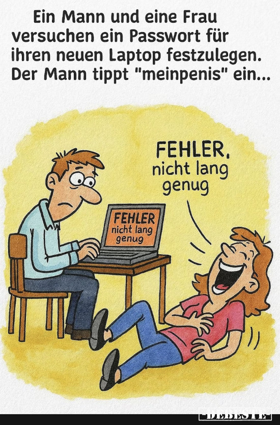 Passwort  - Lustige Bilder | DEBESTE.de
