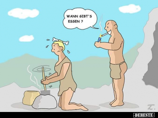 Wann gibt's Essen?..