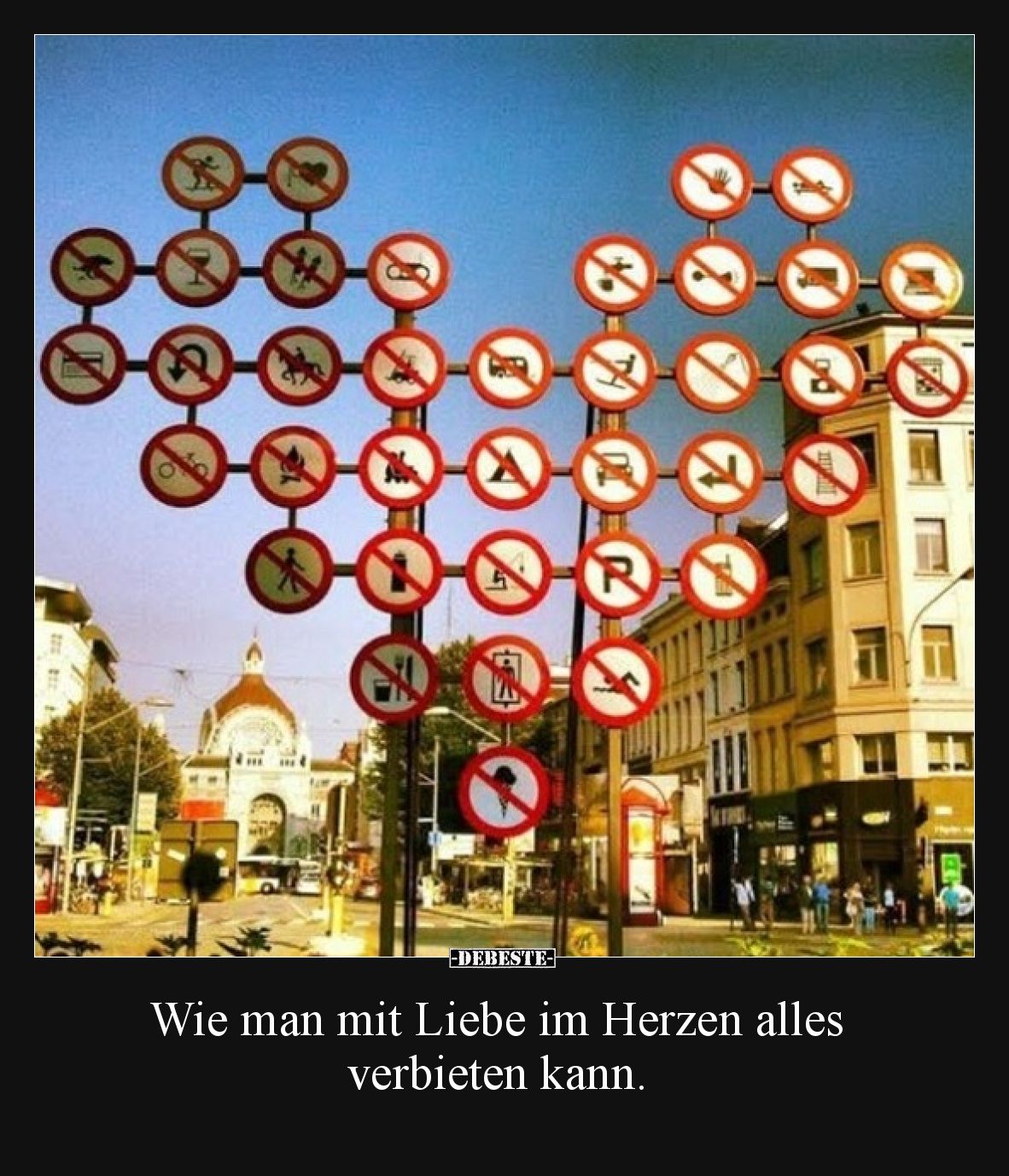 Wie man mit Liebe im Herzen alles verbieten kann... - Lustige Bilder | DEBESTE.de