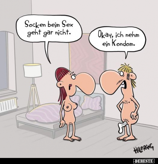 Socken beim S*ex geht gar nicht.. - Lustige Bilder | DEBESTE.de