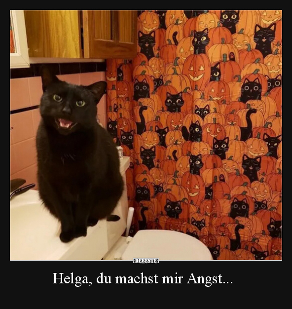 Helga, du machst mir Angst... - Lustige Bilder | DEBESTE.de