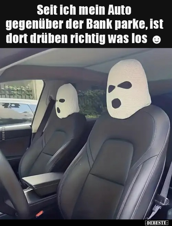 Auto, Bank, Richtig