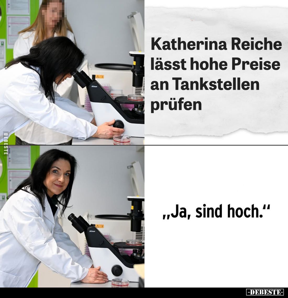 Katherina Reiche lässt hohe Preise an Tankstellen prüfen... - Lustige Bilder | DEBESTE.de