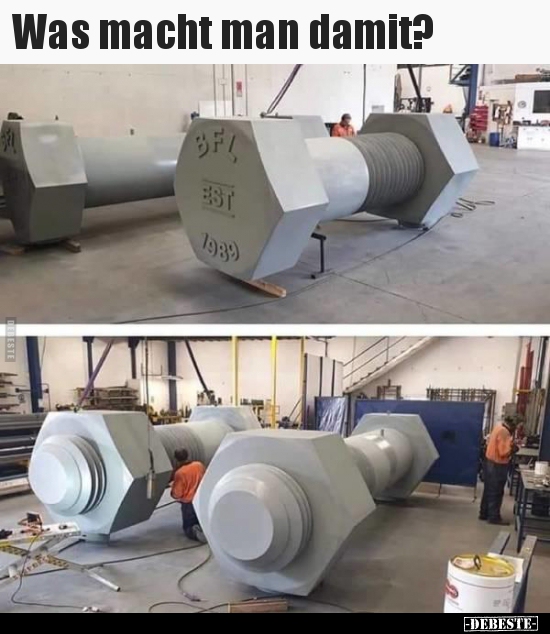 Was macht man damit?..