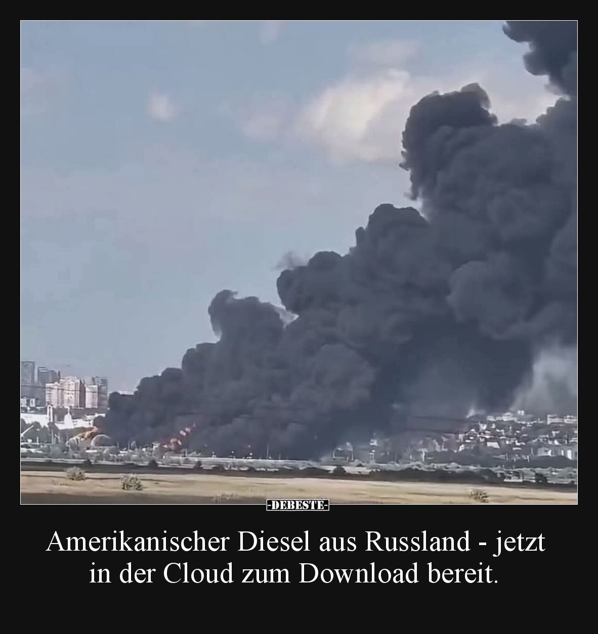 Amerikanischer Diesel aus Russland - jetzt in der Cloud zum Download bereit.