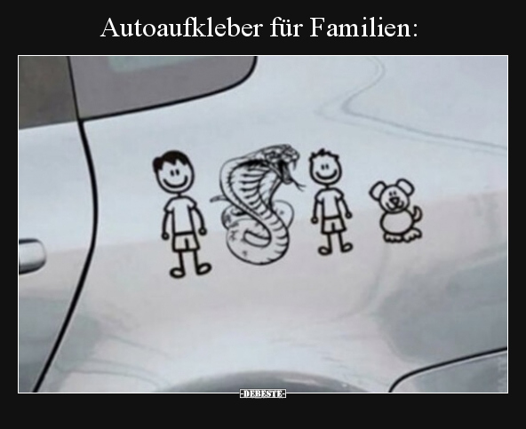 Autoaufkleber für Familien.. - Lustige Bilder | DEBESTE.de