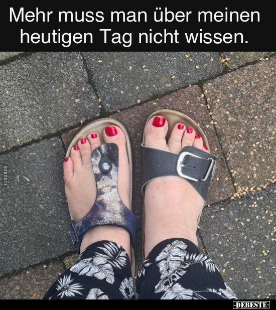 Mehr muss man über meinen heutigen Tag nicht wissen.