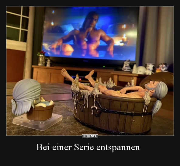 Bei einer Serie entspannen.. - Lustige Bilder | DEBESTE.de