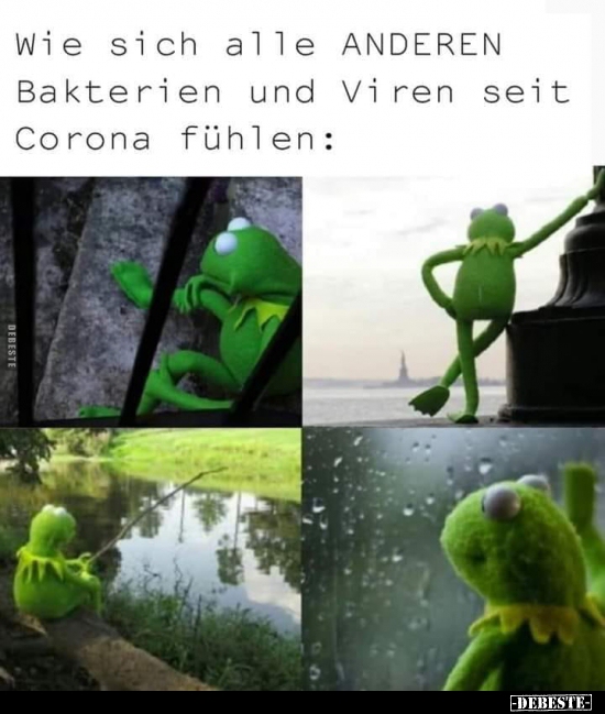 Wie sich alle ANDEREN Bakterien und Viren seit Corona.. - Lustige Bilder | DEBESTE.de