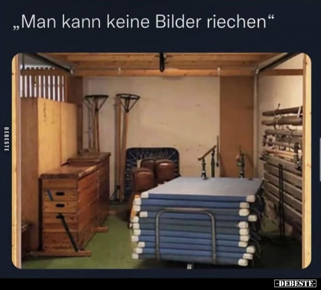 „Man kann keine Bilder riechen"