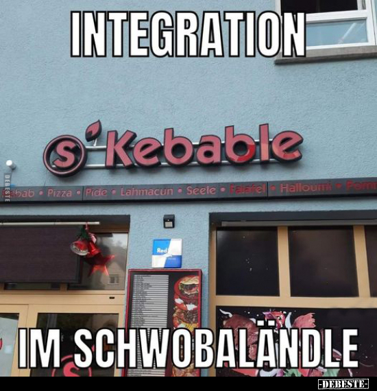 Integration im Schwobaländle.. - Lustige Bilder | DEBESTE.de