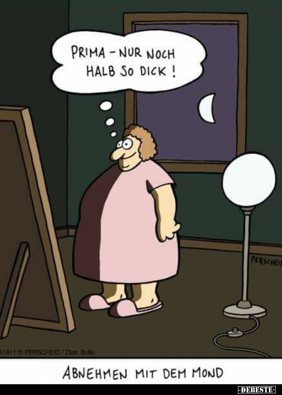 Prima - nur noch halb so dick!.. - Lustige Bilder | DEBESTE.de