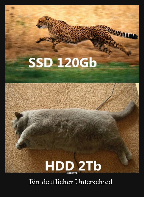 Ein deutlicher Unterschied..