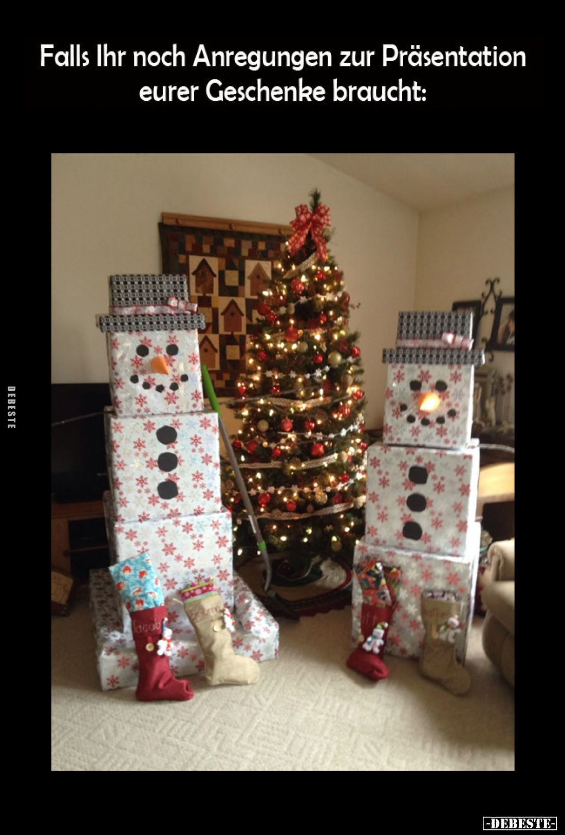 Falls Ihr noch Anregungen zur Präsentation eurer Geschenke braucht: