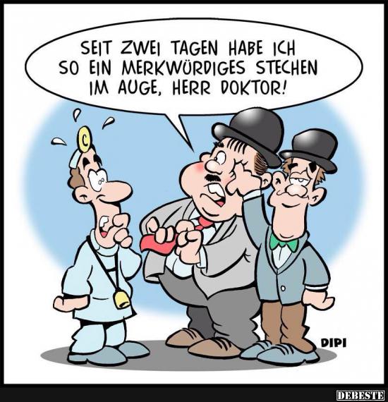 Seit zwei Tagen habe ich so ein merkwürdiges..