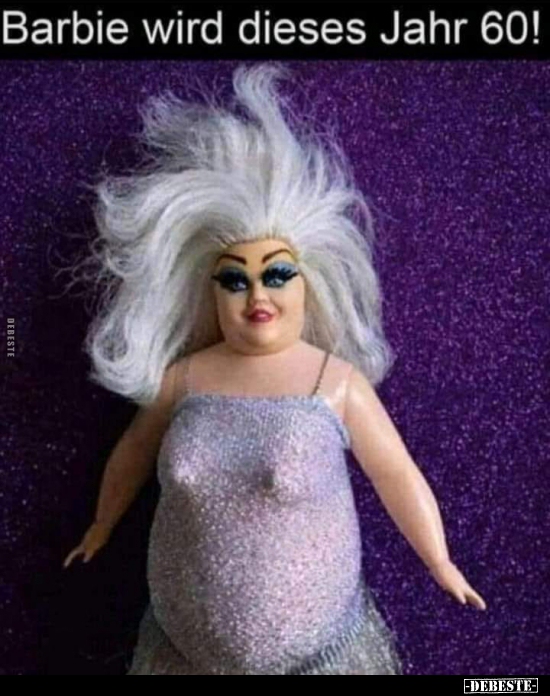 Barbie wird dieses Jahr 60!.. - Lustige Bilder | DEBESTE.de