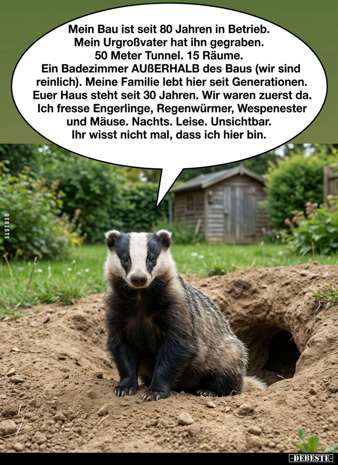 Mein Bau ist seit 80 Jahren in Betrieb.... - Lustige Bilder | DEBESTE.de