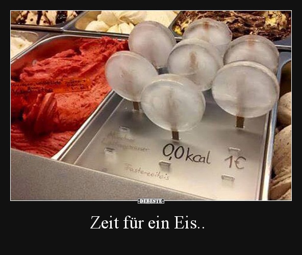 Zeit für ein Eis.. - Lustige Bilder | DEBESTE.de
