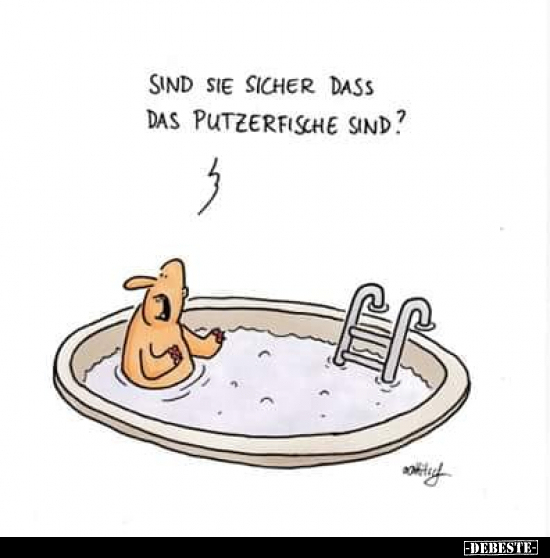 Sind sie sicher dass das Putzerfische sind?.. - Lustige Bilder | DEBESTE.de