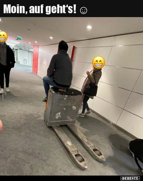 Moin, auf geht‘s! ☺