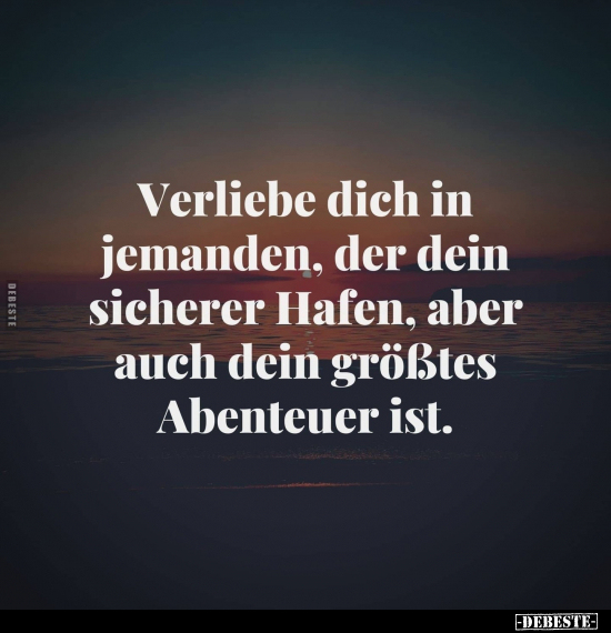 Verliebe dich in jemanden.. - Lustige Bilder | DEBESTE.de