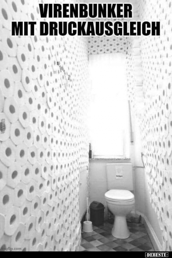 VIRENBUNKER MIT DRUCKAUSGLEICH..