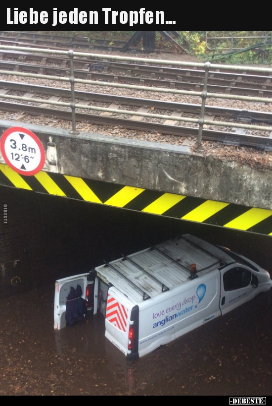 Liebe jeden Tropfen...
