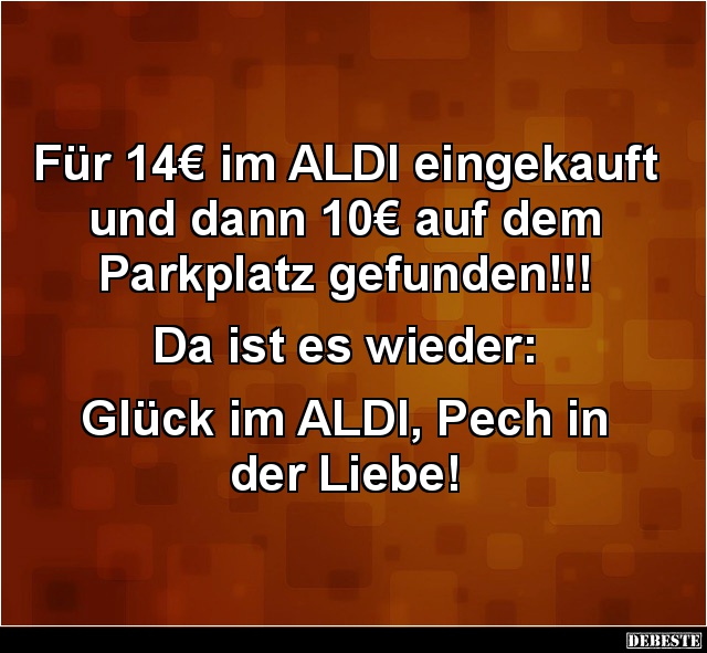 Für 14€ im ALDI eingekauft und dann... - Lustige Bilder | DEBESTE.de