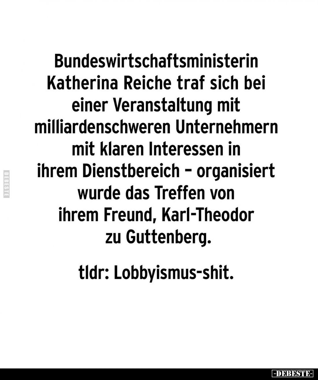 Bundeswirtschaftsministerin Katherina Reiche traf sich bei einer Veranstaltung mit milliardenschweren Unternehmern mit klaren...