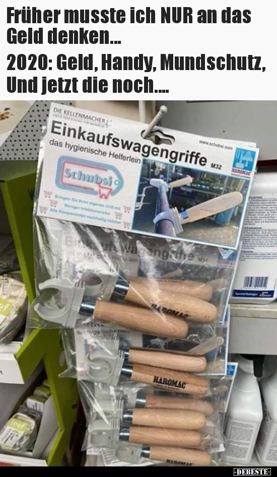 Früher musste ich NUR an das Geld denken...