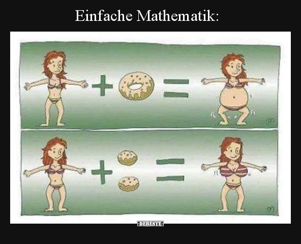 Einfache Mathematik.. - Lustige Bilder | DEBESTE.de