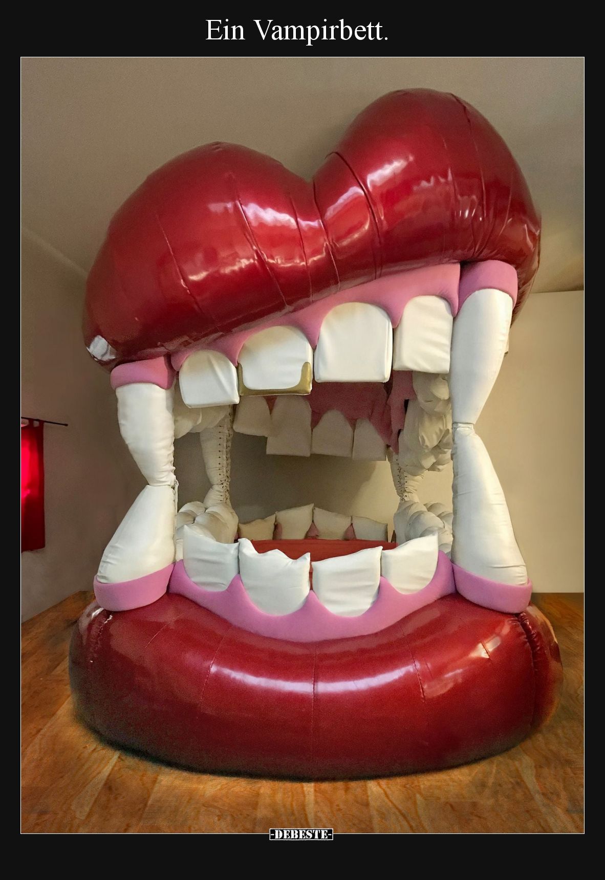 Ein Vampirbett... - Lustige Bilder | DEBESTE.de