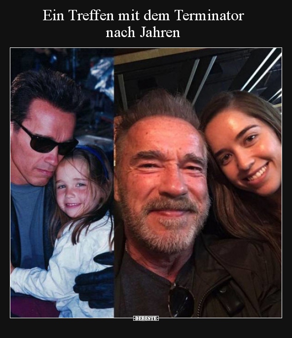 Ein Treffen mit dem Terminator nach Jahren.. - Lustige Bilder | DEBESTE.de
