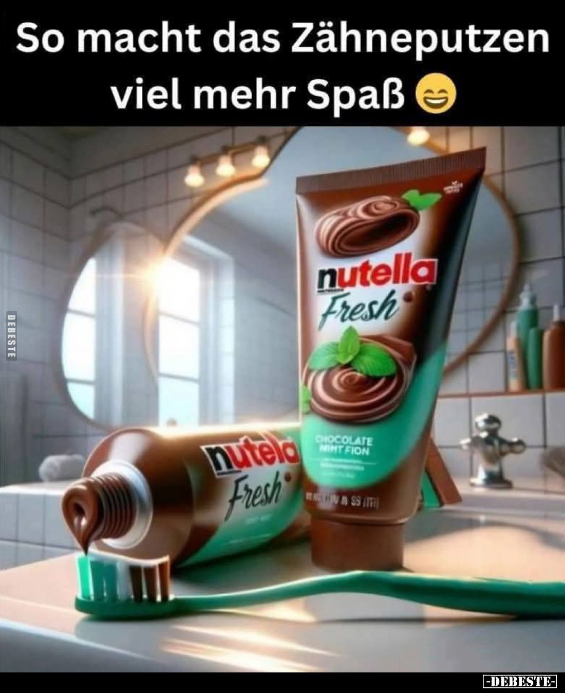 So macht das Zähneputzen viel mehr Spaß.