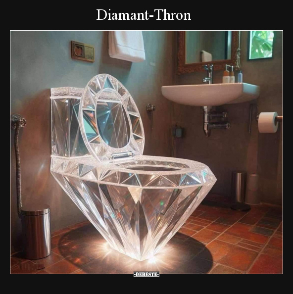 Diamant-Thron.. - Lustige Bilder | DEBESTE.de