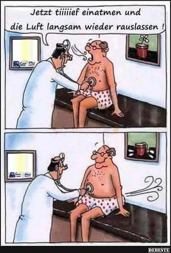 Jetzt tiiiiief einatmen und die Luft langsam wieder rauslassen!